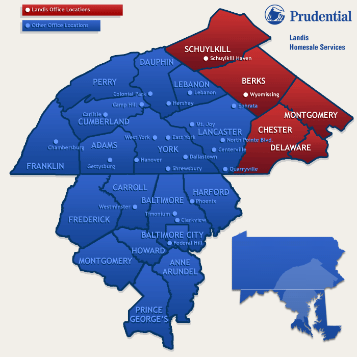 Prudential Landis Homesale Services real estate Berks County PA